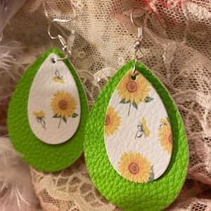Spring earrings.
